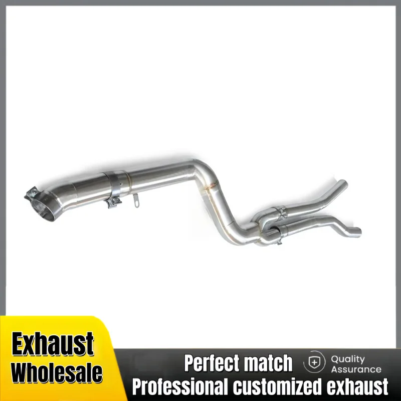 

High-performance Exhaust middle pipe for BMW M340i G20 3.0T 2019-2023 SS304 Exhaust Midpipe Direct-flow Racing Upgrade