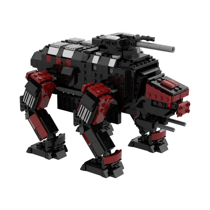 

Moc-179900 Hell Dive Robot Scooter Building Block Model Educational Collectible Bricks Gift for Men's Hobbies