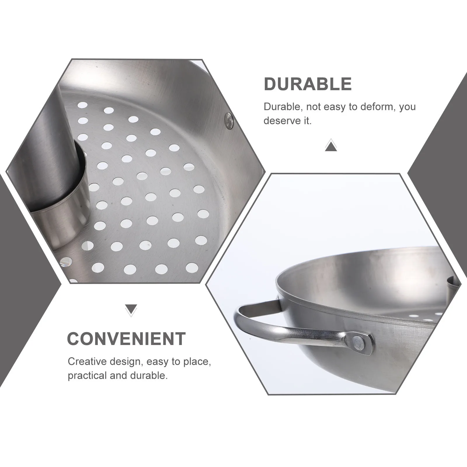 

Stainless Steel Chicken Roasting Rack Pan Vertical Turkey Roaster Holder For Oven Grill Bbq Camping Durable Cookware Tool