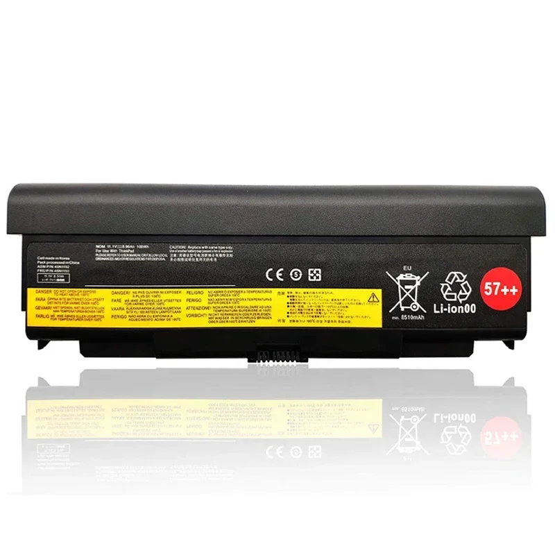 45N1152 45N1153 57++ Laptop Battery For Lenovo Thinkpad W540 T540P T440P L440 L540 Series 45N1146 45N1147 45N1158 11.1V 8960mAh