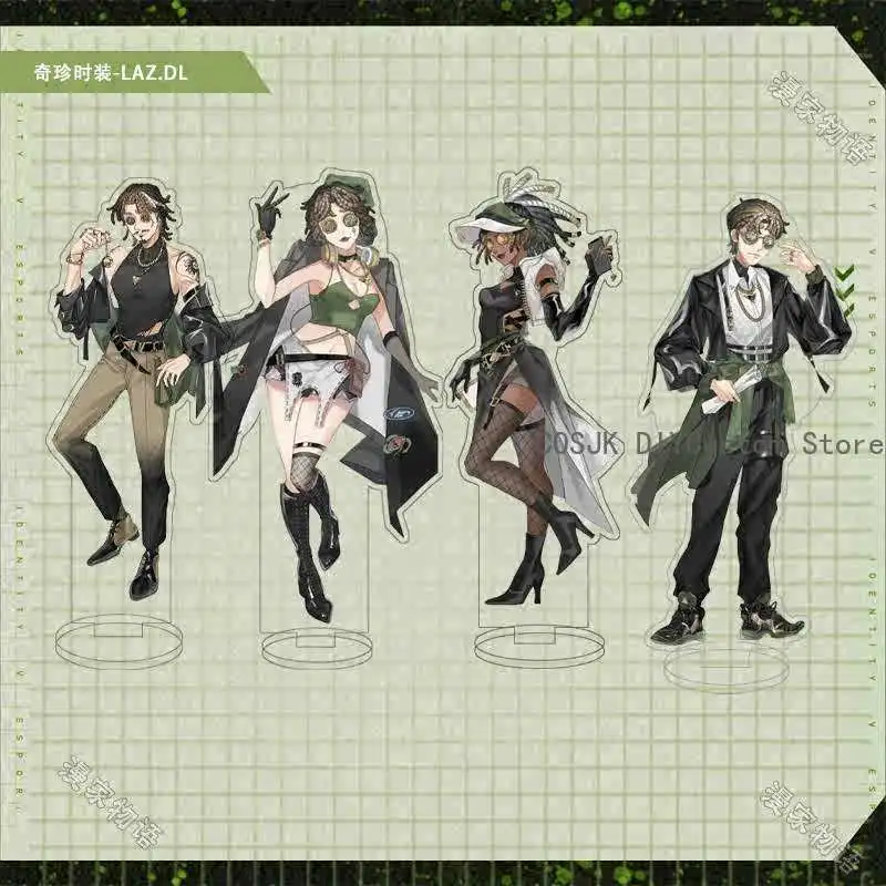 

Игра Identity V Emily Dyer Freddy Riley Patricia Dorval Jose Baden Акриловая подставка Модель Декор Стоячий знак Настольный орнамент Подарок