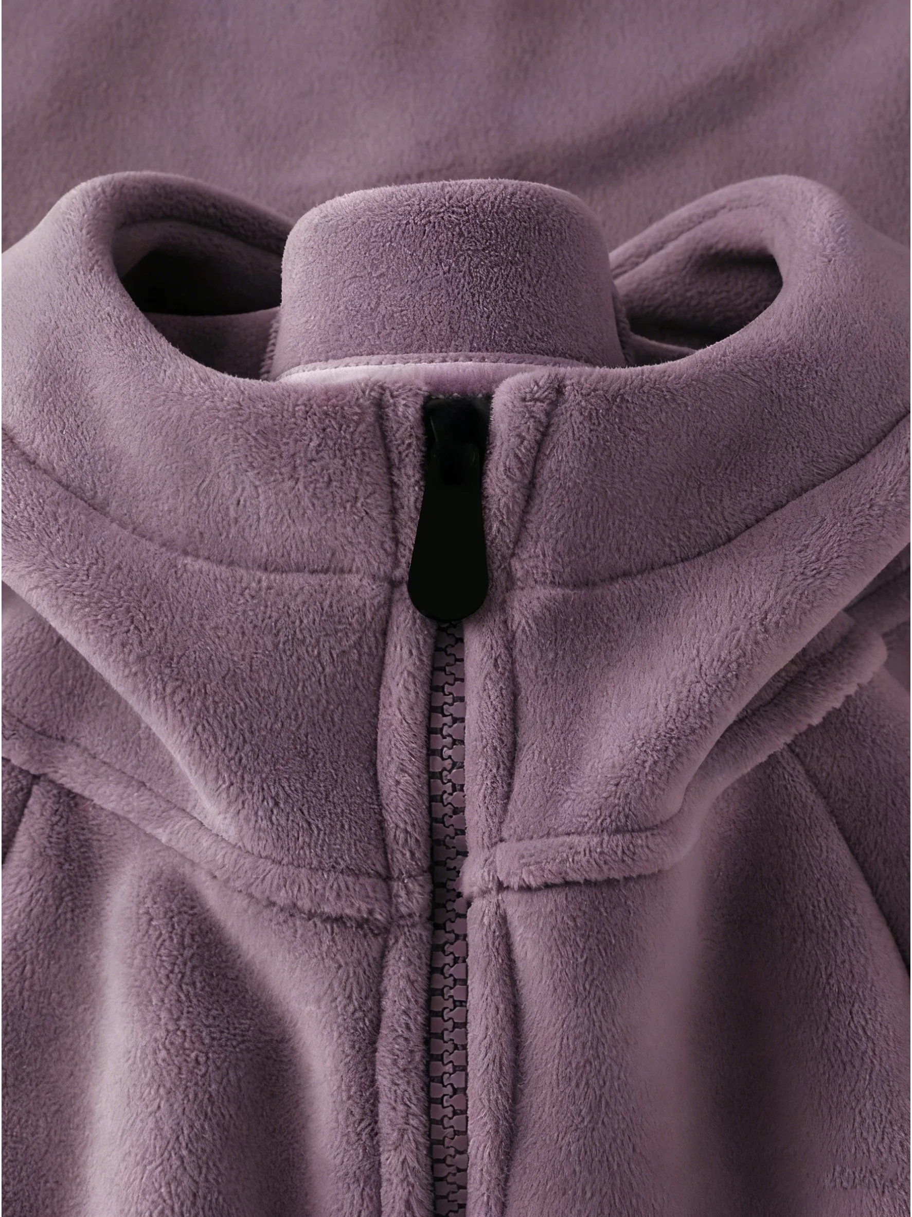 

Американский ретро-худи с двусторонним флисом, фиолетовый, женский, свободный, теплый, утолщенный, модный, цветной, с длинными рукавами