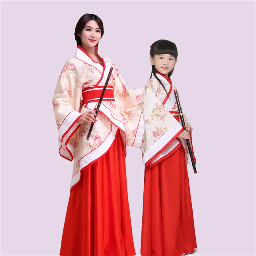 Ancient chinese costume women folk dance tang dynasty tradition wear costumes for fan fancy dress hanfu cosplay clothes china