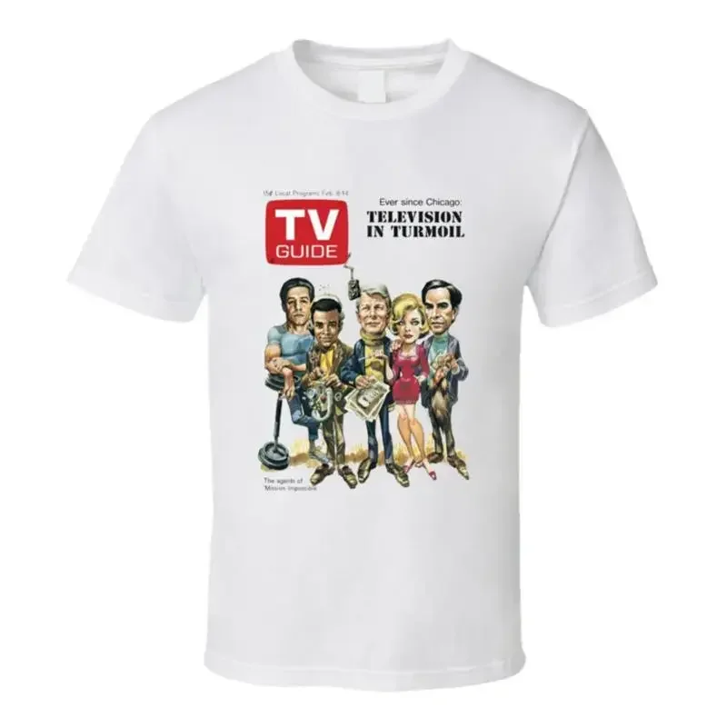 T-shirt avec couverture du guide télévisé Mission Impossible
