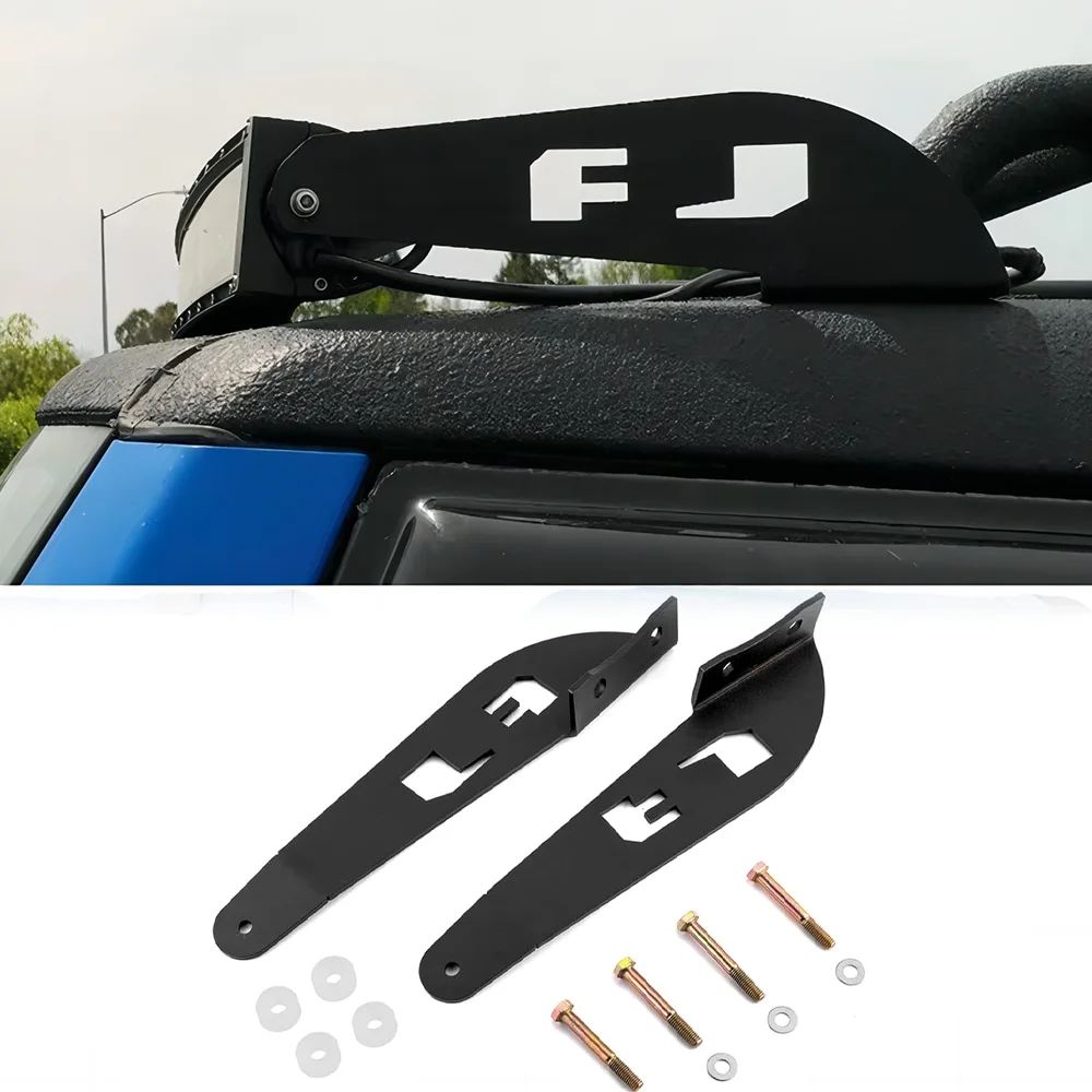 

LED Light Bar Mounting Brackets Roof Windshield Mount Light Bar Brackets for 50"/52" LED Light Bar for 2007-14 Toyota FJ Cruiser