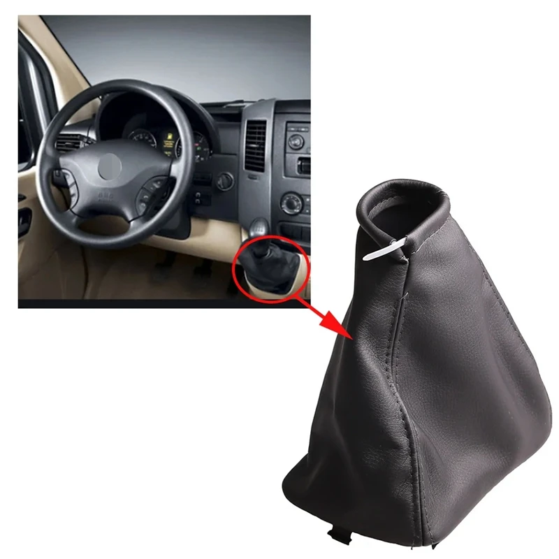 9062603309 Gear Shift Knob Gaiter Cover Boot Frame Trim Dust Cover For Mercedes Sprinter 906 Parts