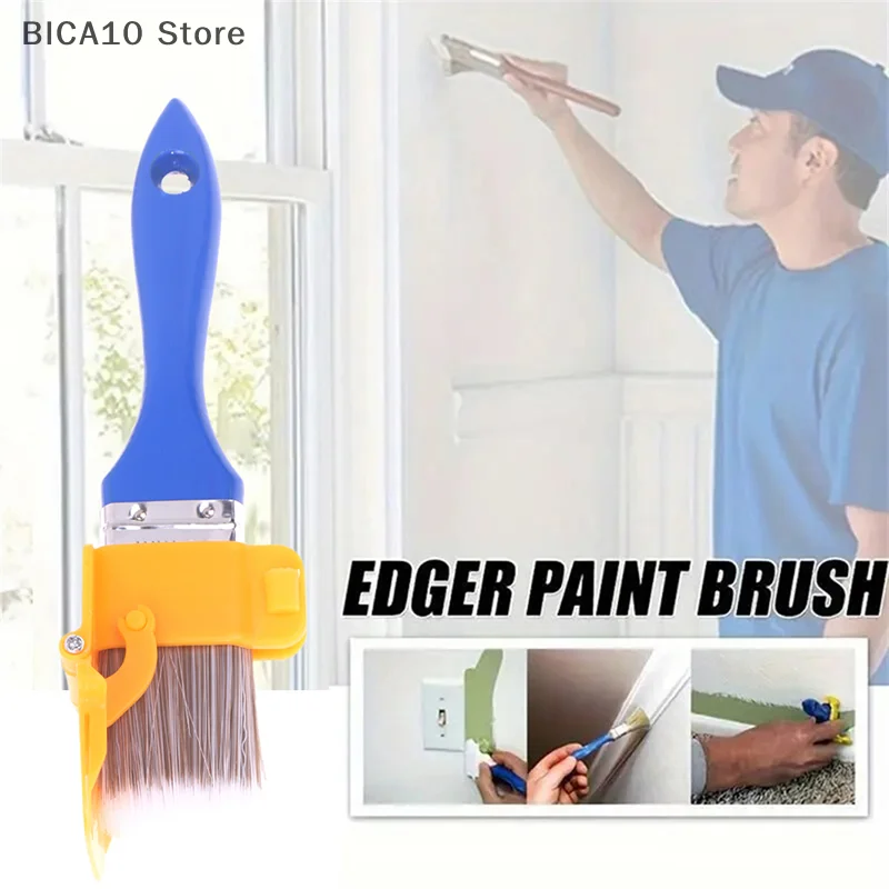 High-Performance Graffiti Brush for Painting, Dust Removal and Wall Edging; Handheld Industrial Cleaning Tool.