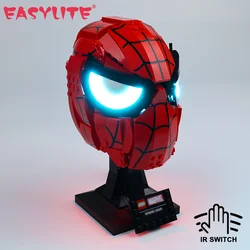 EASYLITE LED Light Set For Man's Mask 76285 Collectible Building Blocks DIY Toys Only Lighting Kit Not Include Model