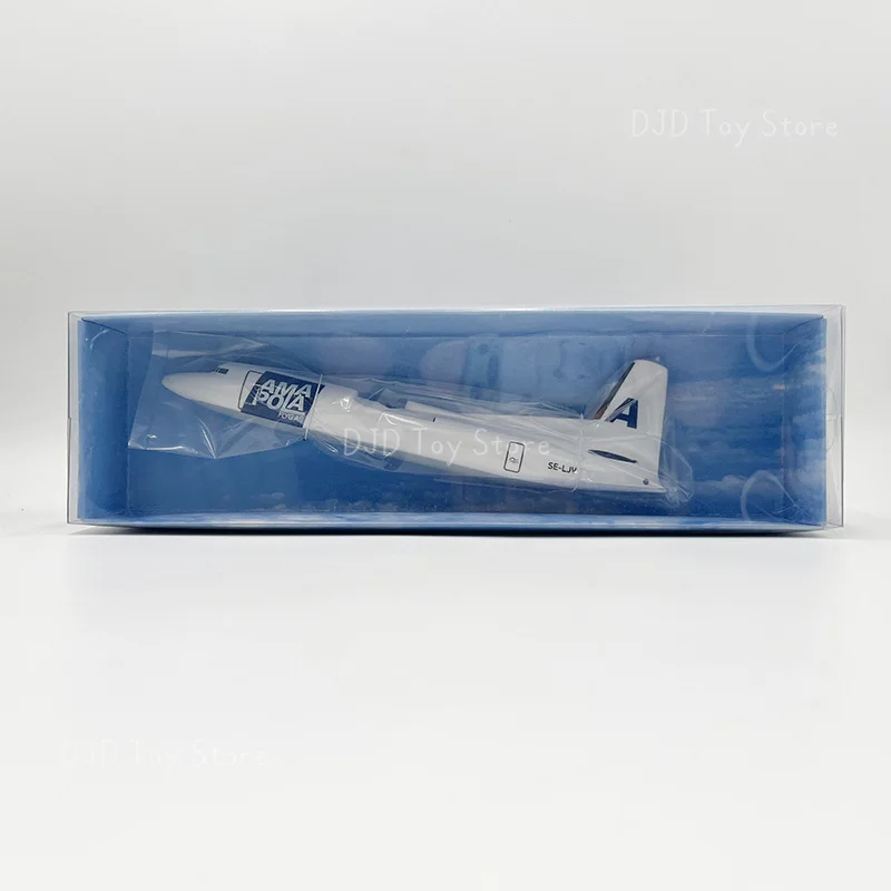 1:100 Aircraft Model Fokker 50 Miniature Replica Collectible