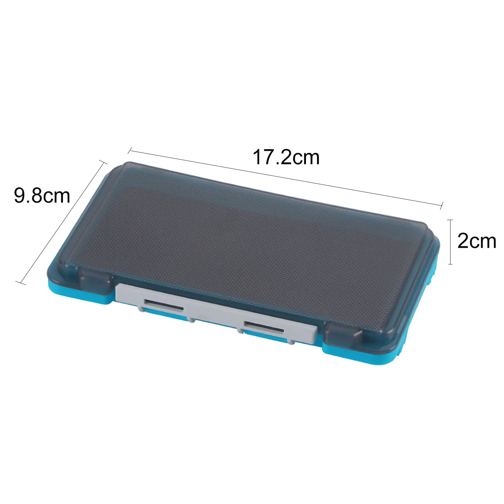 Fishing Baits Lures Storage Box Snap Tight Durable Lure Box for Fishing Lures Spoons Fishhook