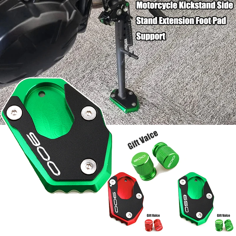

For Kawasaki Z650 Z900 Z900RS Z900SE Z 650/900/900RS Z-900 Moto Accessories CNC Kickstand Side Stand Extension Foot Pad Support