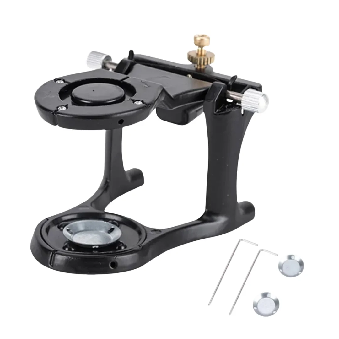 Adjustable Dental Magnetic Articulator Small Size Denture Bite Frame Dental Lab Equipment Tool for Model Mounting Technician Use