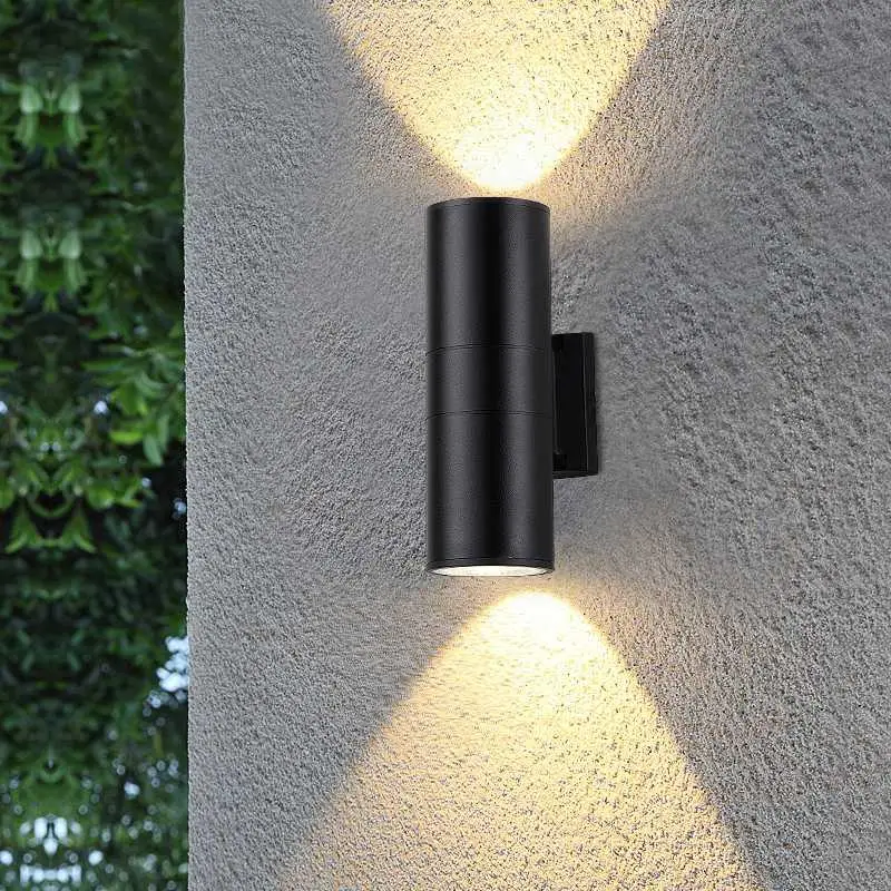 Waterproof LED Wall Lamp COB Double Head 10W 20W 30W 110V 220V 12V Indoor Outdoor Porch Street Path Lighting