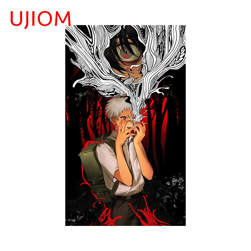 UJIOM Popular Anime Poster Wall Sticker Hikaru Indou Yoshiki Tsujinaka Two Boys Furniture Decal Suitable for Smooth Surfaces