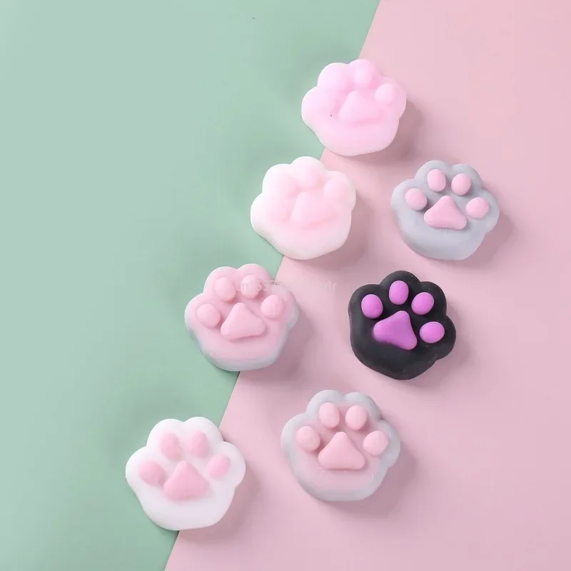 New Squishy Squeeze Toys Small Animal Cat Paw Toy Gifts for Kids Party Favors Mini Supper Cute Stress Relief Toy Antistress Toy