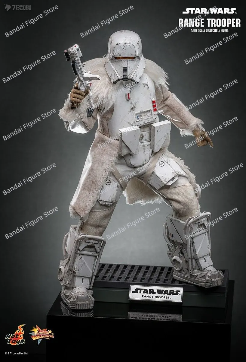 HOTTOYS HT MMS768 1/6 スケールホワイトレンジャートルーパーグッズフィギュアスターウォーズ映画ファン 12 "ヘルメットアクション置物ギフト