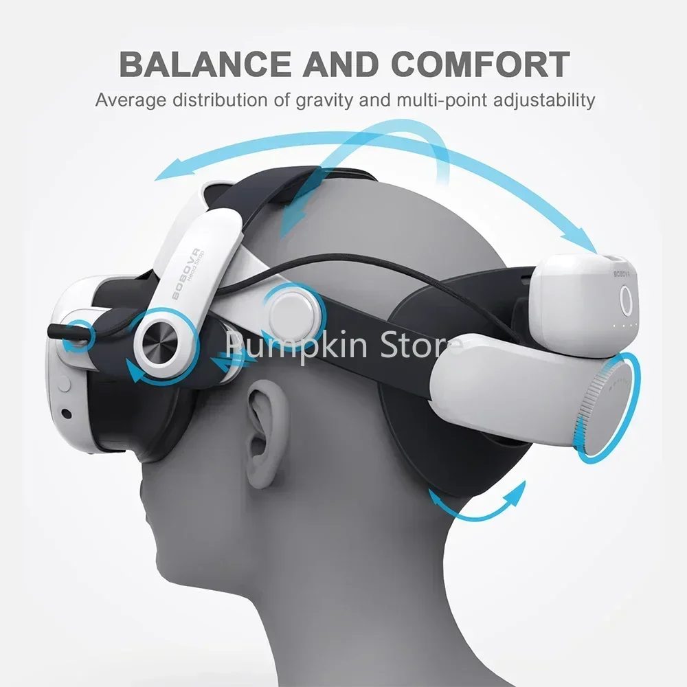 

Suitable for oculusQuest3 and Quest3S headset accessories Magnetic battery life