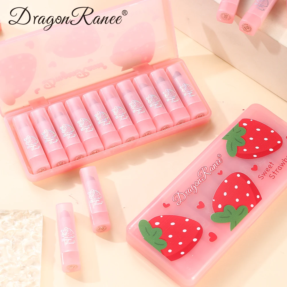 Ten-Piece Lipstick Set, Velvet Matte, Silky and Delicate Makeup Effect, Long-Lasting, Waterproof, Complexion-Enhancing Lipstick Set