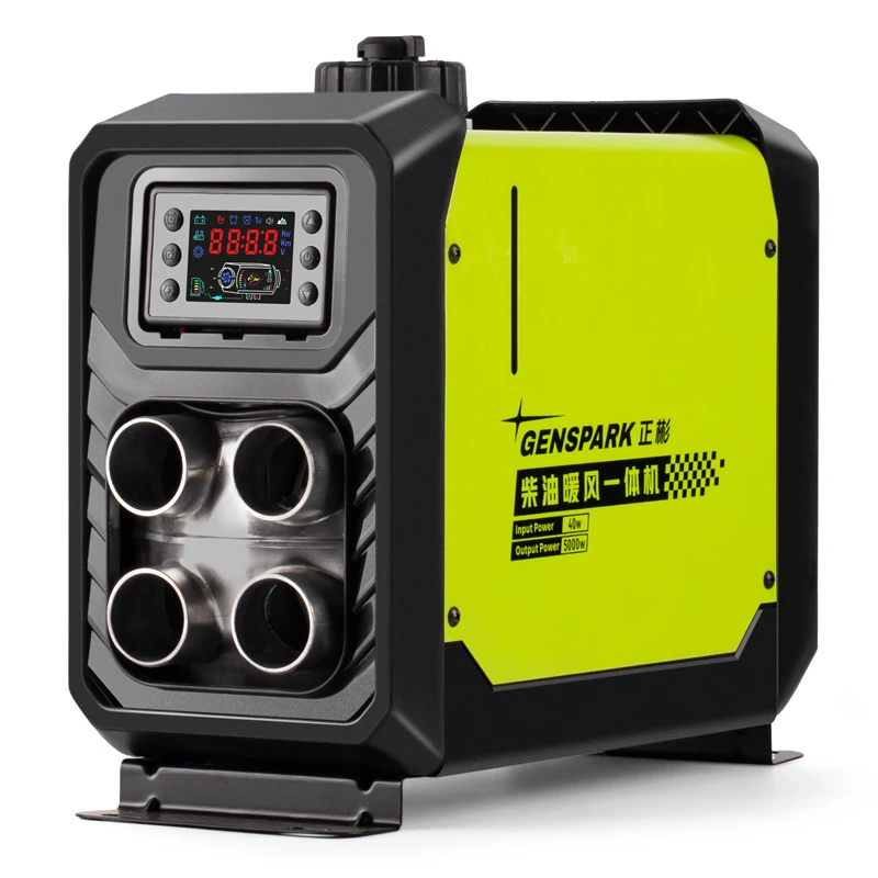 RV 5KW 12 فولت 24 فولت سخان سيارة الكل في واحد وقوف السيارات الهواء الديزل التدفئة دفئا مع جهاز التحكم عن بعد لقارب متنقل #5