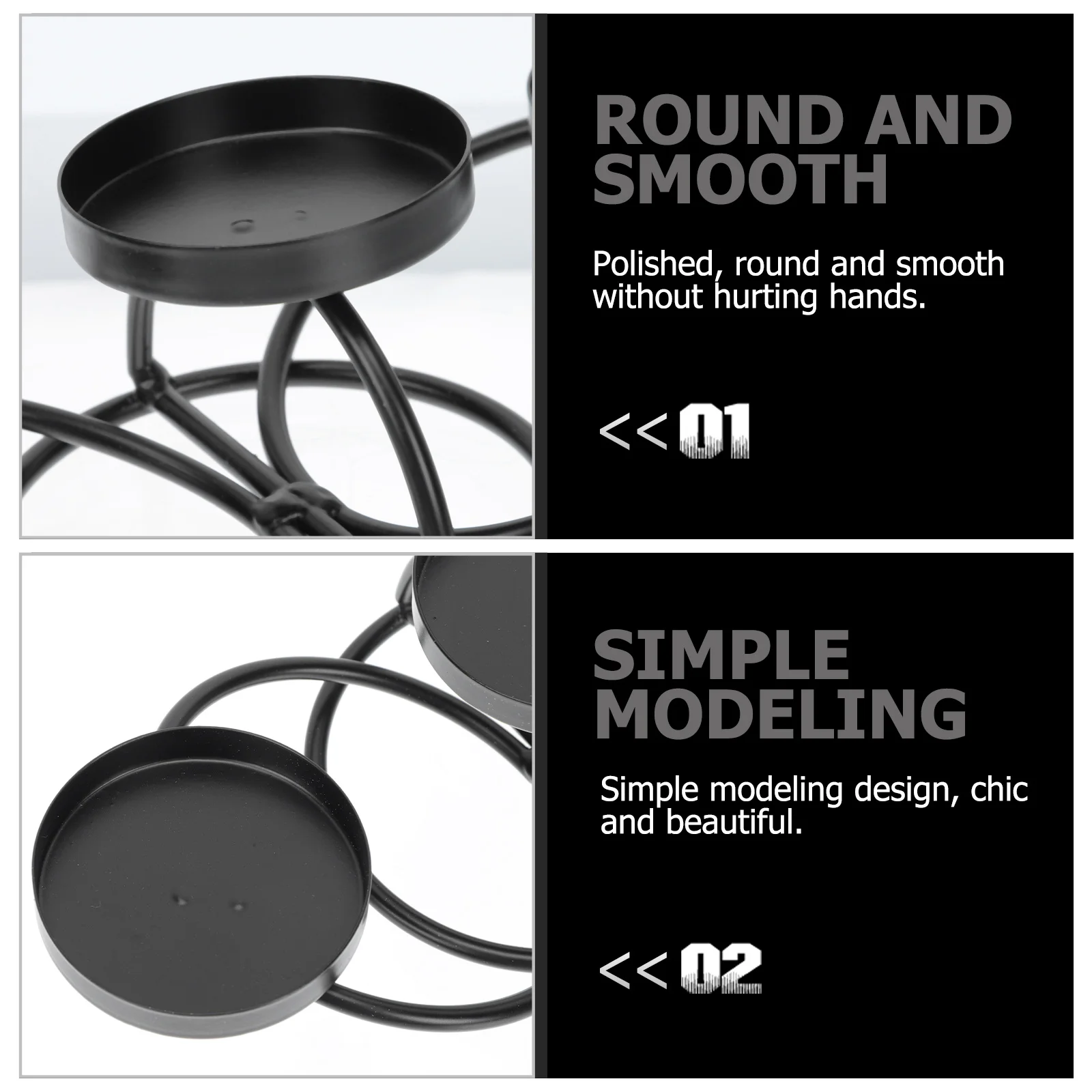 1 قطعة حامل الحديد الإبداعي تفتق ديكور المنزل الجدول عيد الميلاد عمود حامل حفلة المطاوع عشاء محور النمط الأوروبي