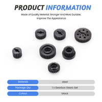 Yd-Metal Steel Gearbox Gears Set For Yikong YK4082 YK4102 YK4103 Absima Sherpa RC Crawler Car Upgrades Parts Accessories
