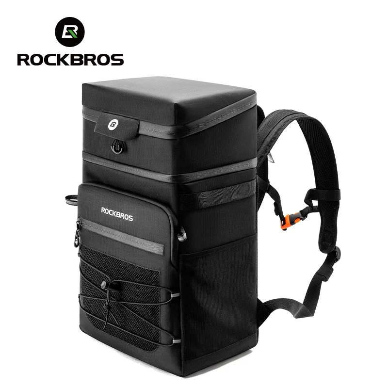 ROCKBROS 3.5L+14L Men Women Backpack Detachable Double Layered Bag Thick Insulation Outdoor Sports Bag Mutilfunction Backpack