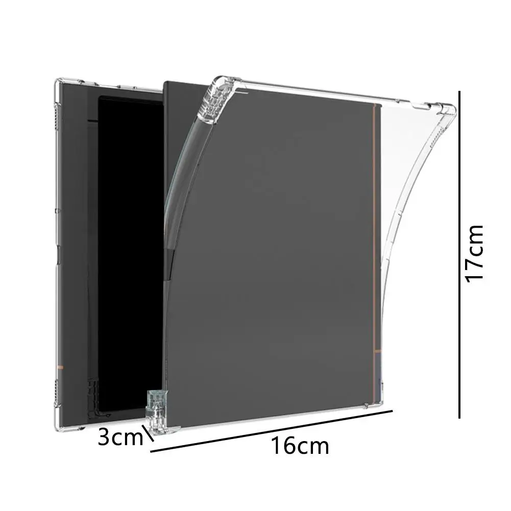 Funda protectora transparente de TPU para tableta Aragonite Boox Note Air4C, funda transparente Compatible con libros electrónicos anticaídas
