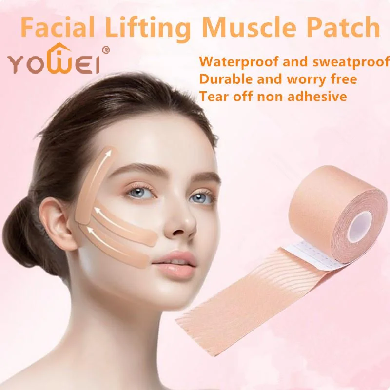 Latest Face And Neck Wrinkle Removal Tape Smooth Multipurpose High Elasticity Face Sticker For Forehead Neck Lips Chin Care Tool