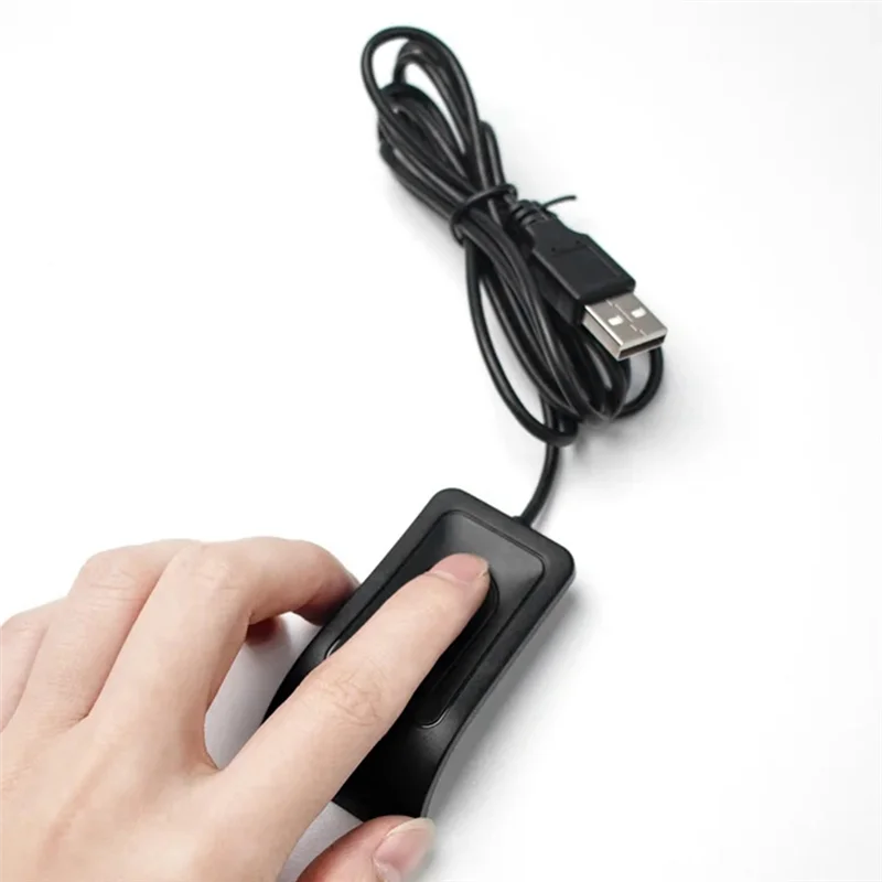 

-ABPU Биометрический USB-считыватель отпечатков пальцев для Win10/11 - Безопасное вход с Hello Biometrics