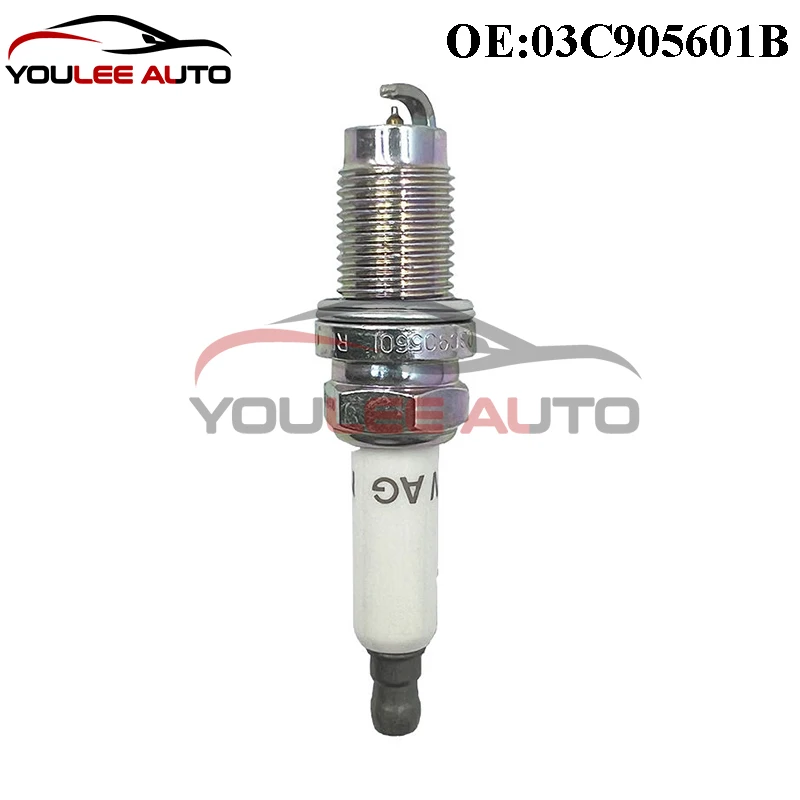 03C905601B 03C905601A SIZFR6B8EG Iridium Spark Plug For Audi A1 A3 VW Passat Golf Polo Jetta Tiguan Seat Skoda Auto Parts