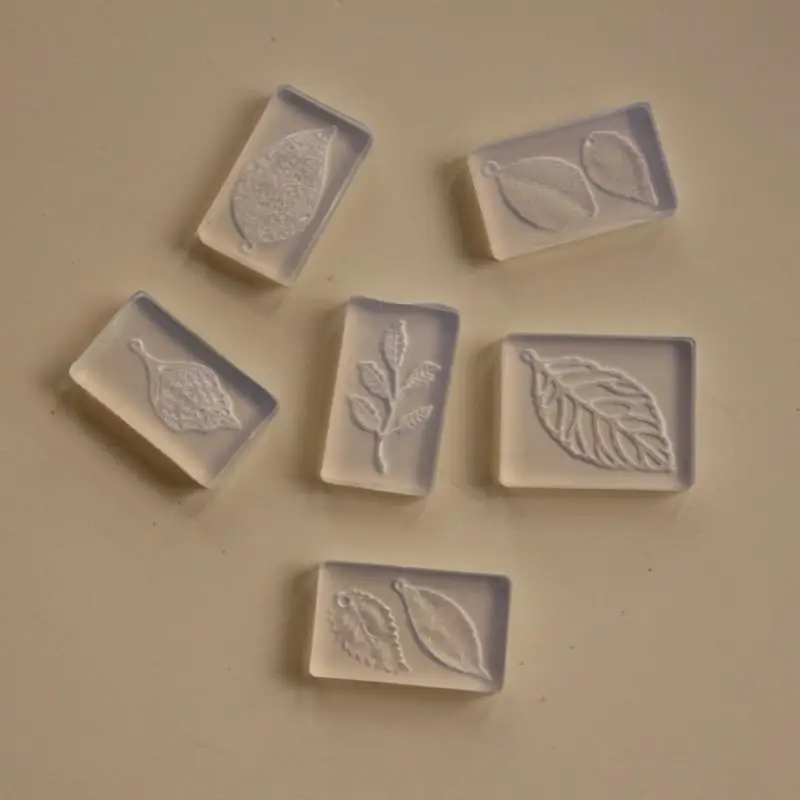 6Pcs Sturdy Silicone Shaped Silicone Mould For Craft Jewelry Making And Home Decoration E0BF