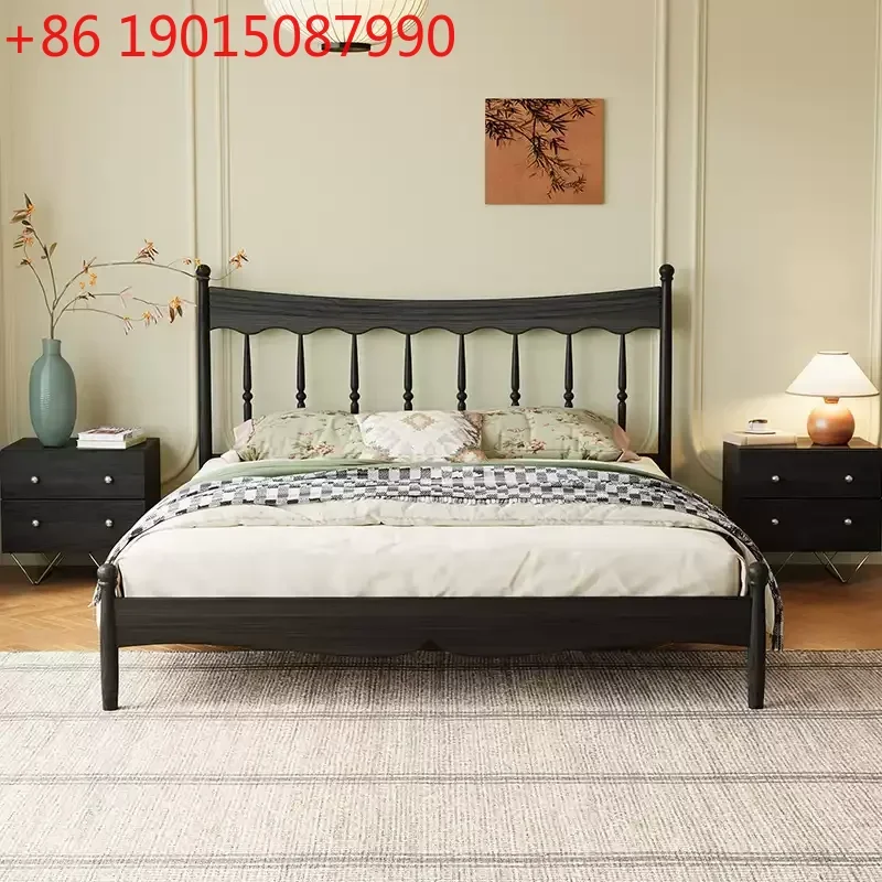 Cabecero de Cama Nórdico Europeo, Plataforma Queen, Mesitas de Noche Modernas, Camas de Lujo, Bases, Juegos de Dormitorio, Cama de 2 Plazas, Accesorios para el Hogar