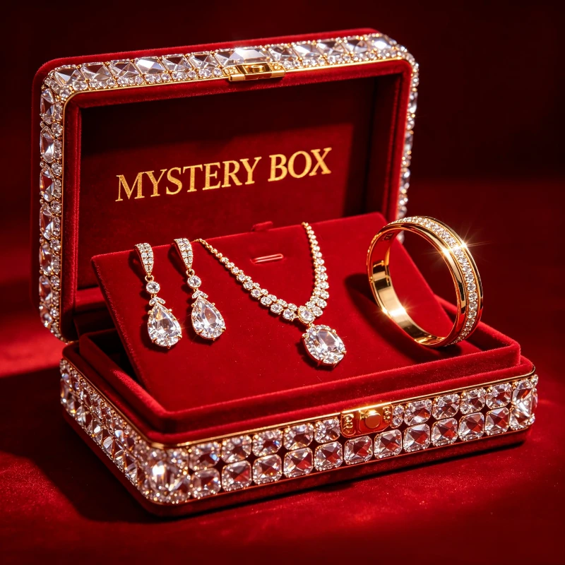 1 10 20 50 Fashion Style Jewelry Set Necklace Earrings Bracelet All Match for Daily Party Decoration
