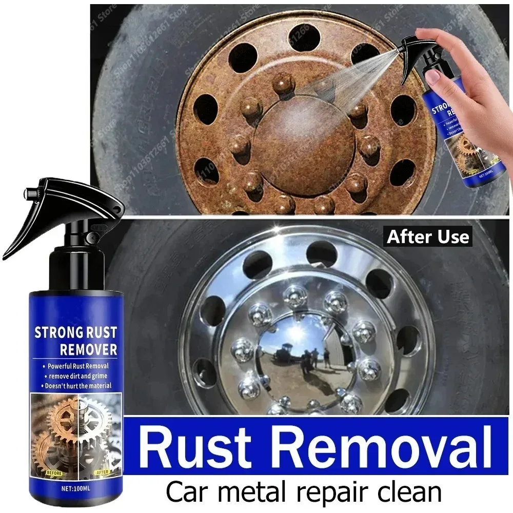 Auto Rust Remover Vehicle Iron Powder Rust Cleaner Multi Purpose Maintenance Tool For Car Iron Pan Home Appliance Care  Parts view 3
