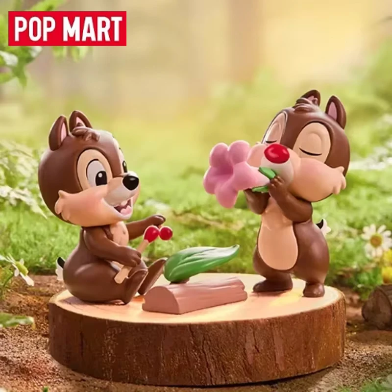 

POPMART Disney Kiki and Titi Brothers Series Original Blind Box Toys Guess Bag Doll Ornaments Gift Cute Anime Figure