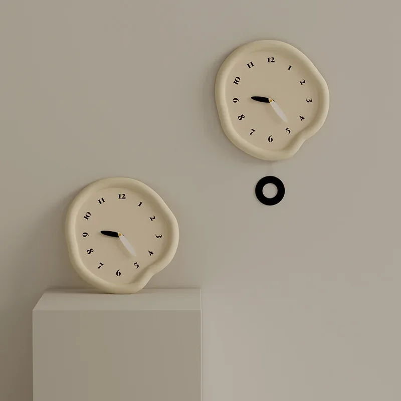 Nordic Wall Clocks Design Minimalism Clock Watch Modern Living Room Clocks Luxury Clock Mechanism Silent Decorations for Home