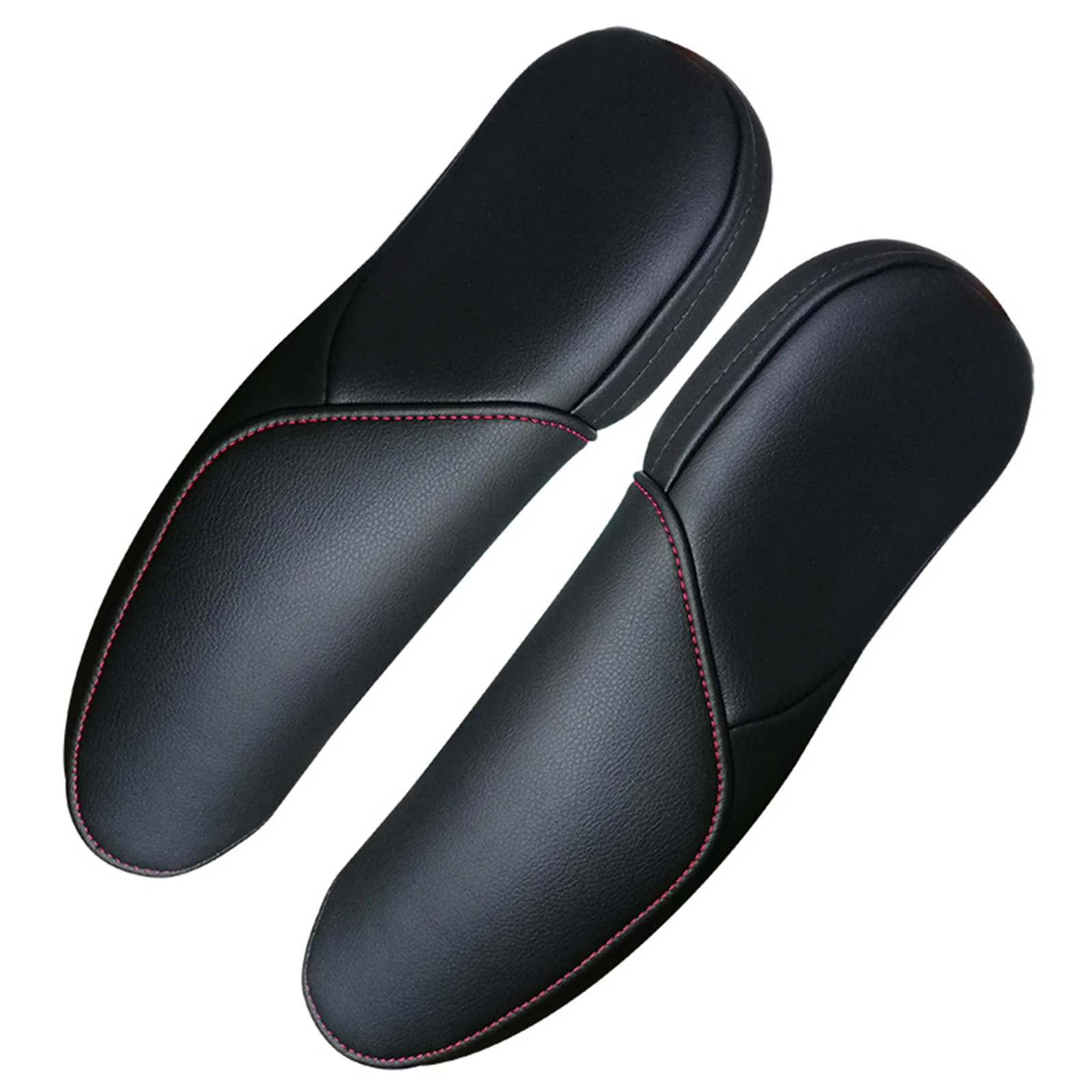 2 PCS For Honda CRV CR-V 2010 2011 Car Side Seat Armrest Cover Microfiber Leather Original Curve Replication