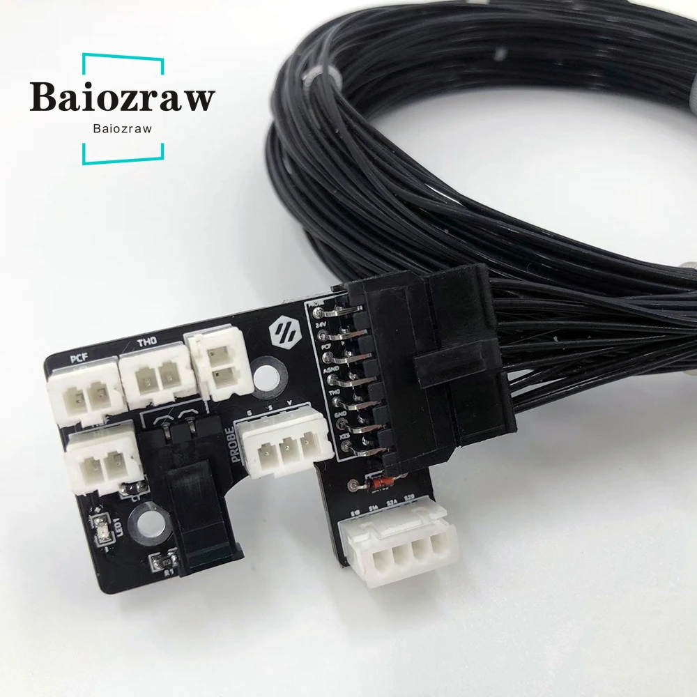 Imagem -03 - Baiozraw Voron Afterburner Impressora 3d Aranha Polvo Fio Eletrônico Fep Fiação Dureza Ferramenta Cabeça Pcb para Voron 2.4 Impressora 3d