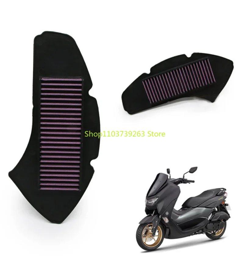 Motorcycle Double Layer Foam Air Filter Cleaner Fit For YAMAHA NMAX155 NMAX 155 2020