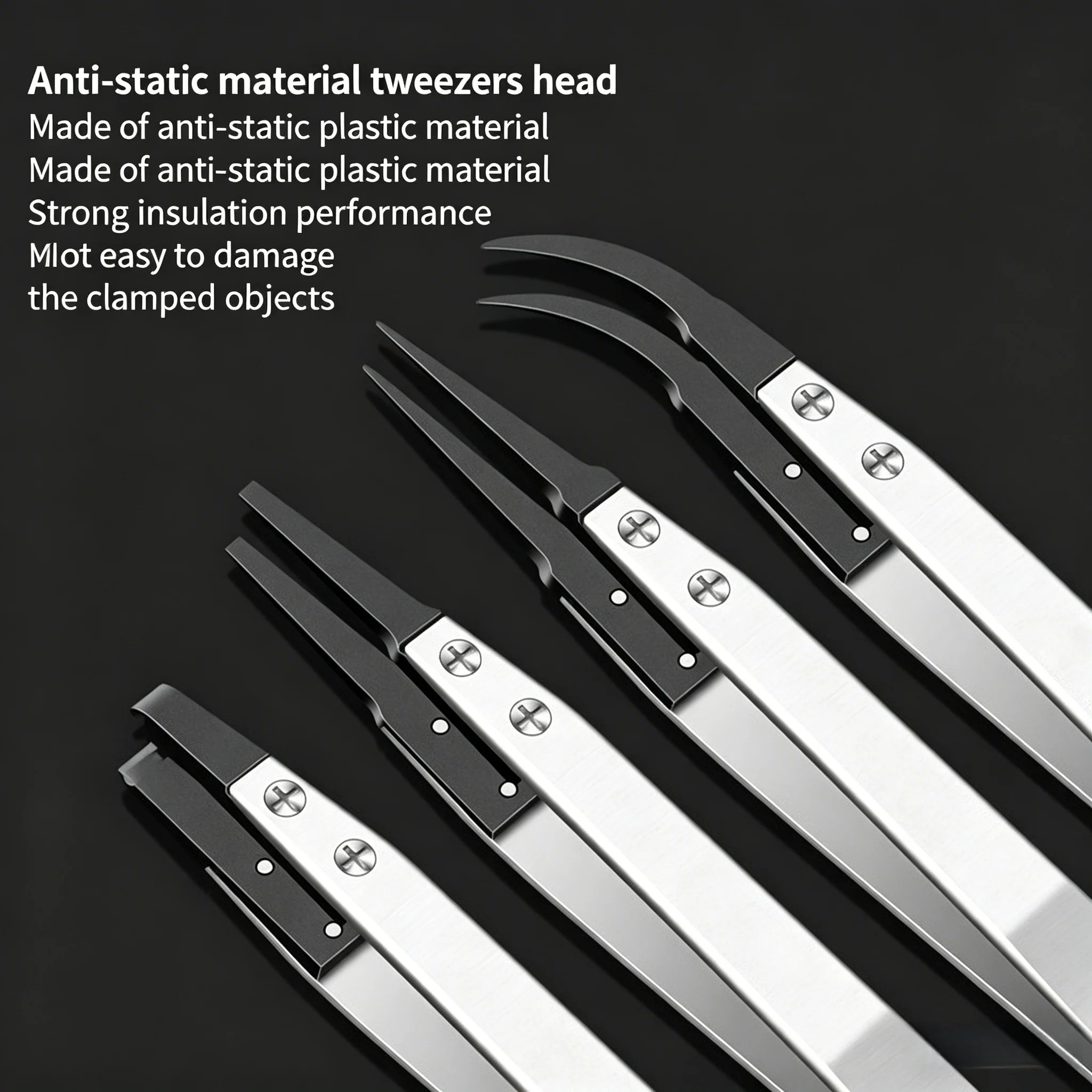 ESD-Safe Precision Tweezers, A - Jewelry Repair & Watches Photos recension och pris