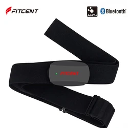 Heart Rate Monitor Chest Strap Bluetooth 5.0 ANT+ IP67 Waterproof Heart Rate Sensor Belt Real-Time Heart Rate Data and Runninng