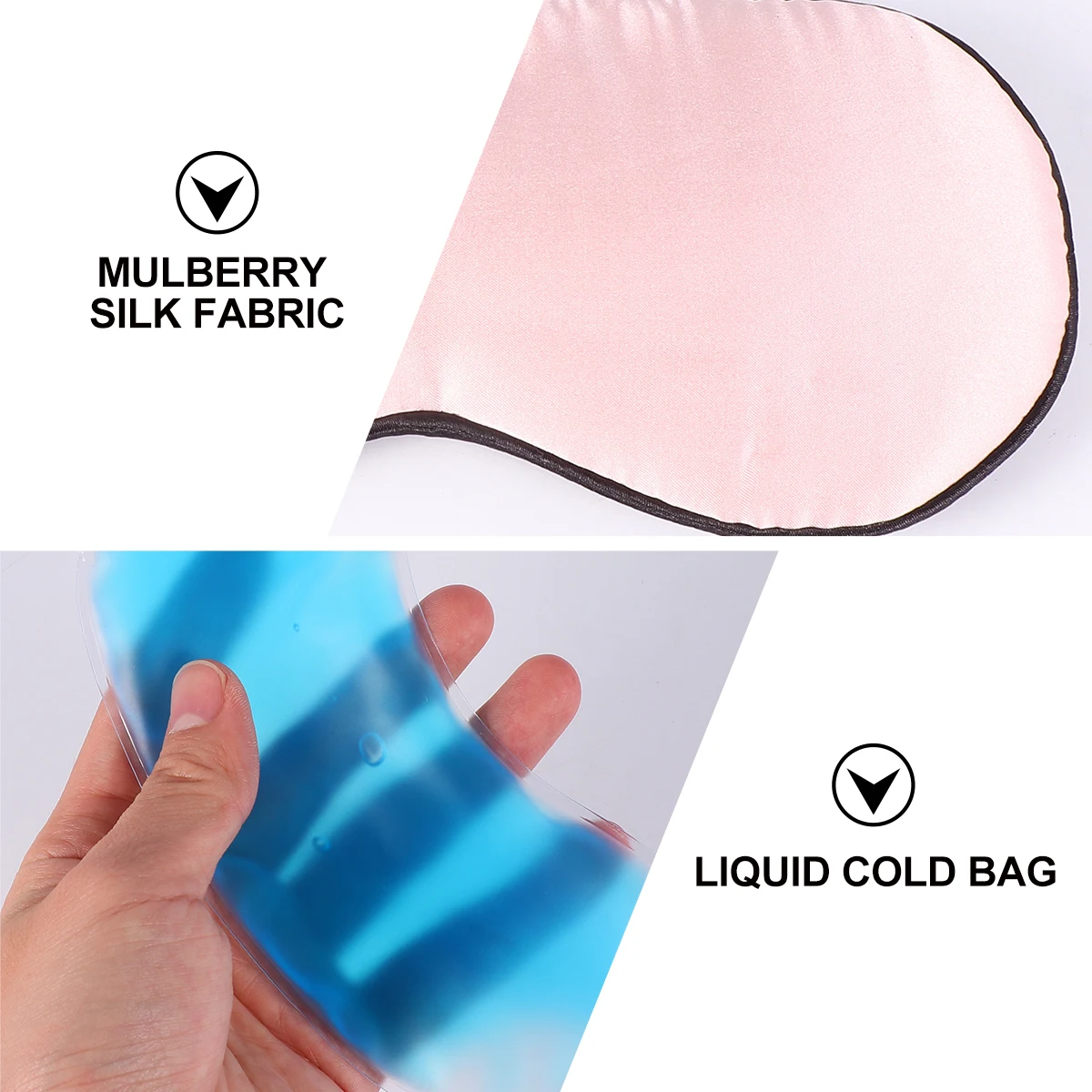 

Goggles Sleep Mask for Men Silk Eyeshade Masks Sleeping Blackout Shading Women Patches