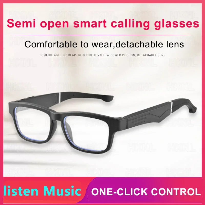 Smart Glasses Call listen Music Earphone Glasses 2-in-1 Intelligent high-tech sunglasses, suitable for Android IOS Gamer Heaset