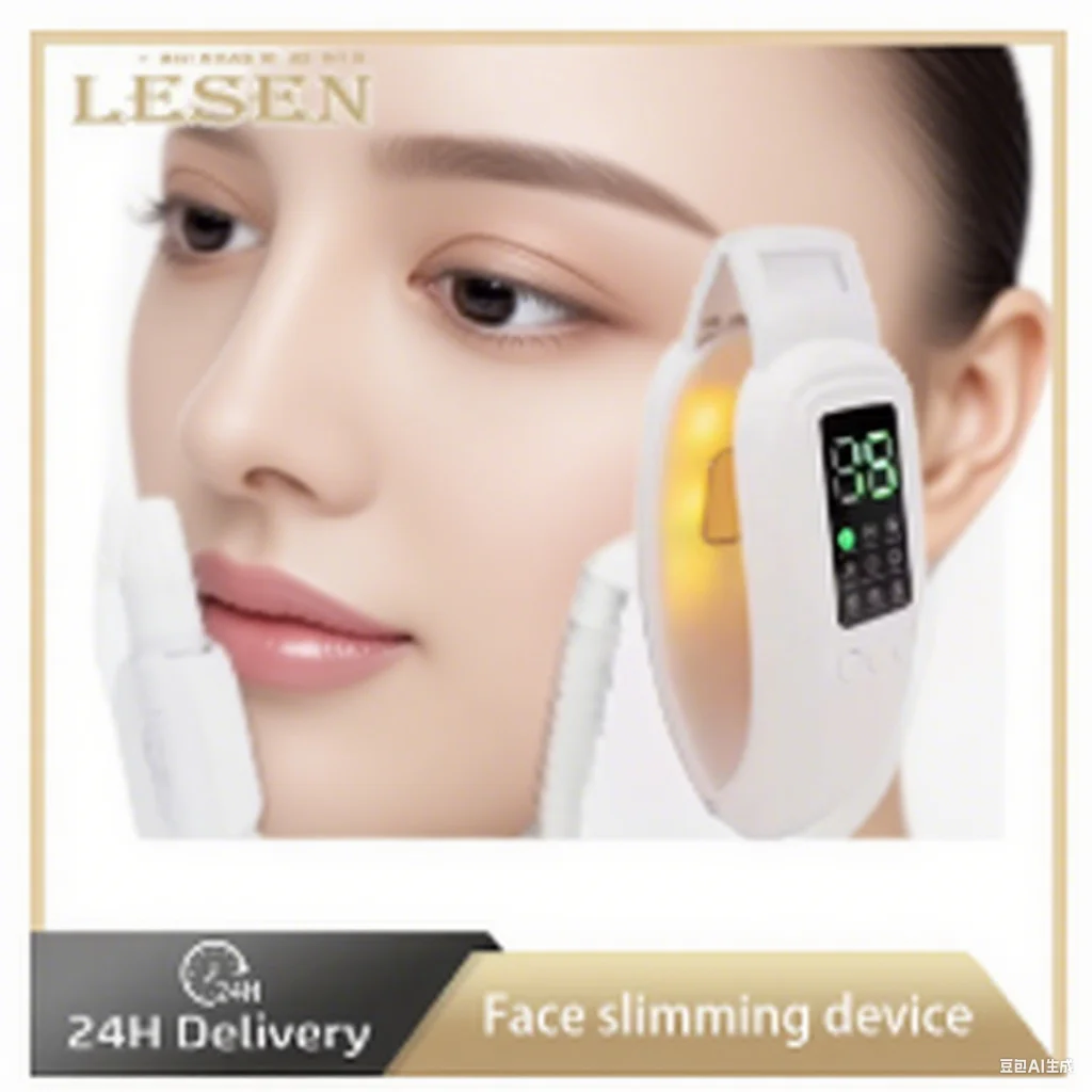 

EMS V Face Massager Double Chin Lift Up affichage LED Instrument de beauté du visage Remote Control Facial Beauty Instrument