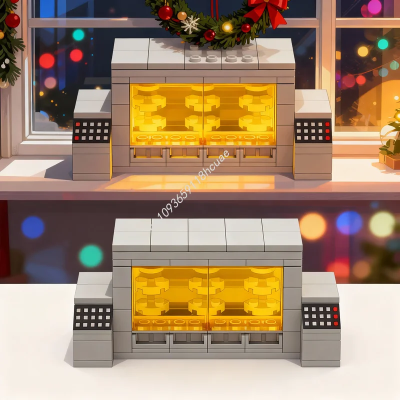 161pcs MOC Magnetic Tape Storage A B Space Classic Model Building Blocks Architecture Christmas Gifts Toy Idea Education