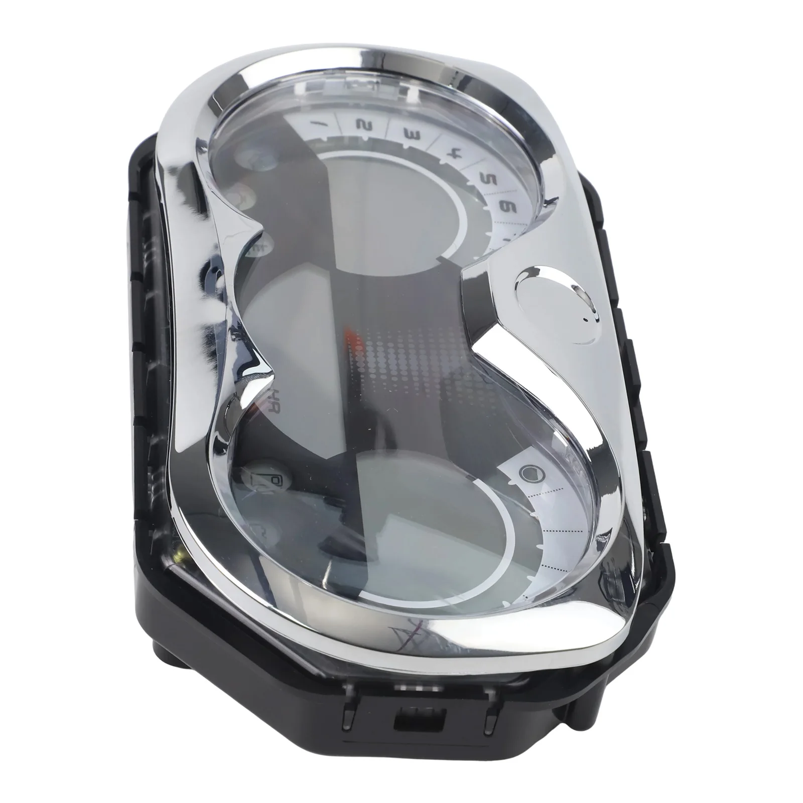 Gauge Trim Chrome Bezel Aftermarket Replacement Fits for Sea for doo For Wake 155 2009-2010 Includes Bezel For Modernization