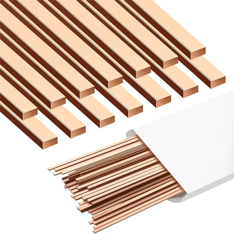 

AT19-плоские сварочные стержни, 45 шт., промышленные 0,050 x 0,12 x 12 дюймов для кондиционеров, холодильников, морозильных камер, оборудование Braze