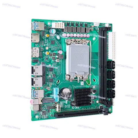 Night-disc NAS/รุ่นที่ 12/รุ่นบอร์ดหลักที่ 13, H670, 8 * SATA3.0,ช่องสัญญาณ DDR5 คู่ LGA1151