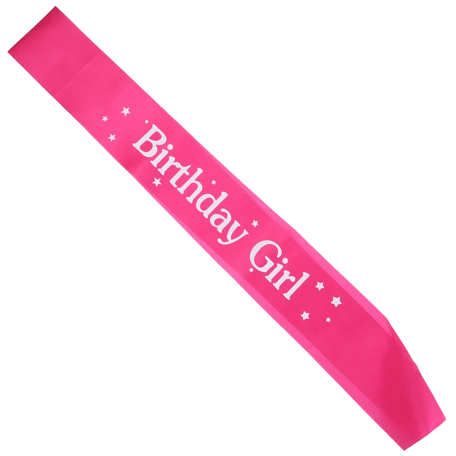 

1pc Birthday Sash Decor Supplies Pink Child Crown Party Favor Shoulder Strap Gift Queen Premium Material