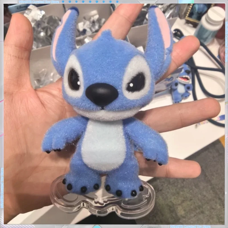 Miniso Stitch Fluffy Adventure Long Series Plush Blind Box  Desktop Decoration Toy For Birthaday And Holiday Gift In Stock